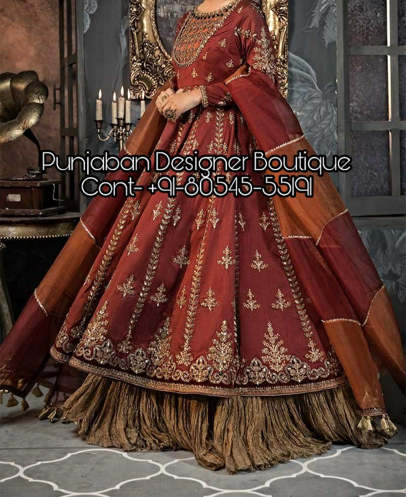 Ladies Cotton Designer Wedding Anarkali Suit at Rs 4355 in Delhi | ID:  19564383333
