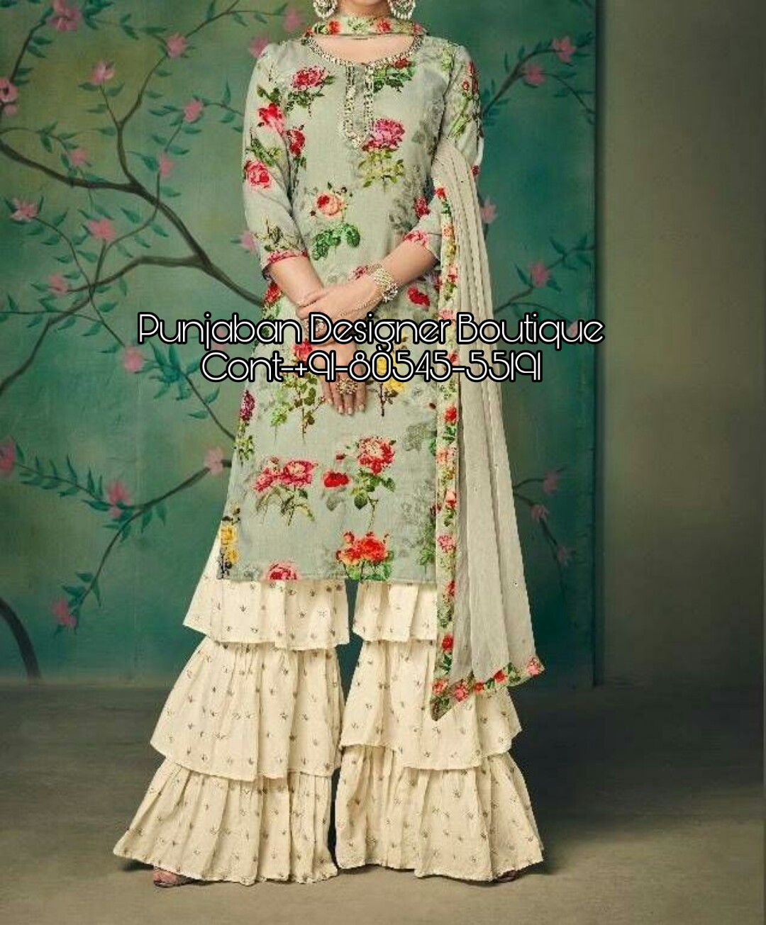 Chanderi Designer Long Suit at Rs 3295 in Delhi | ID: 4184078212
