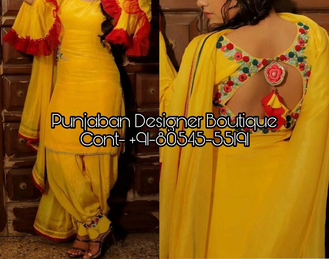 Punjabi Suit Work Boutique | Maharani Designer Boutique