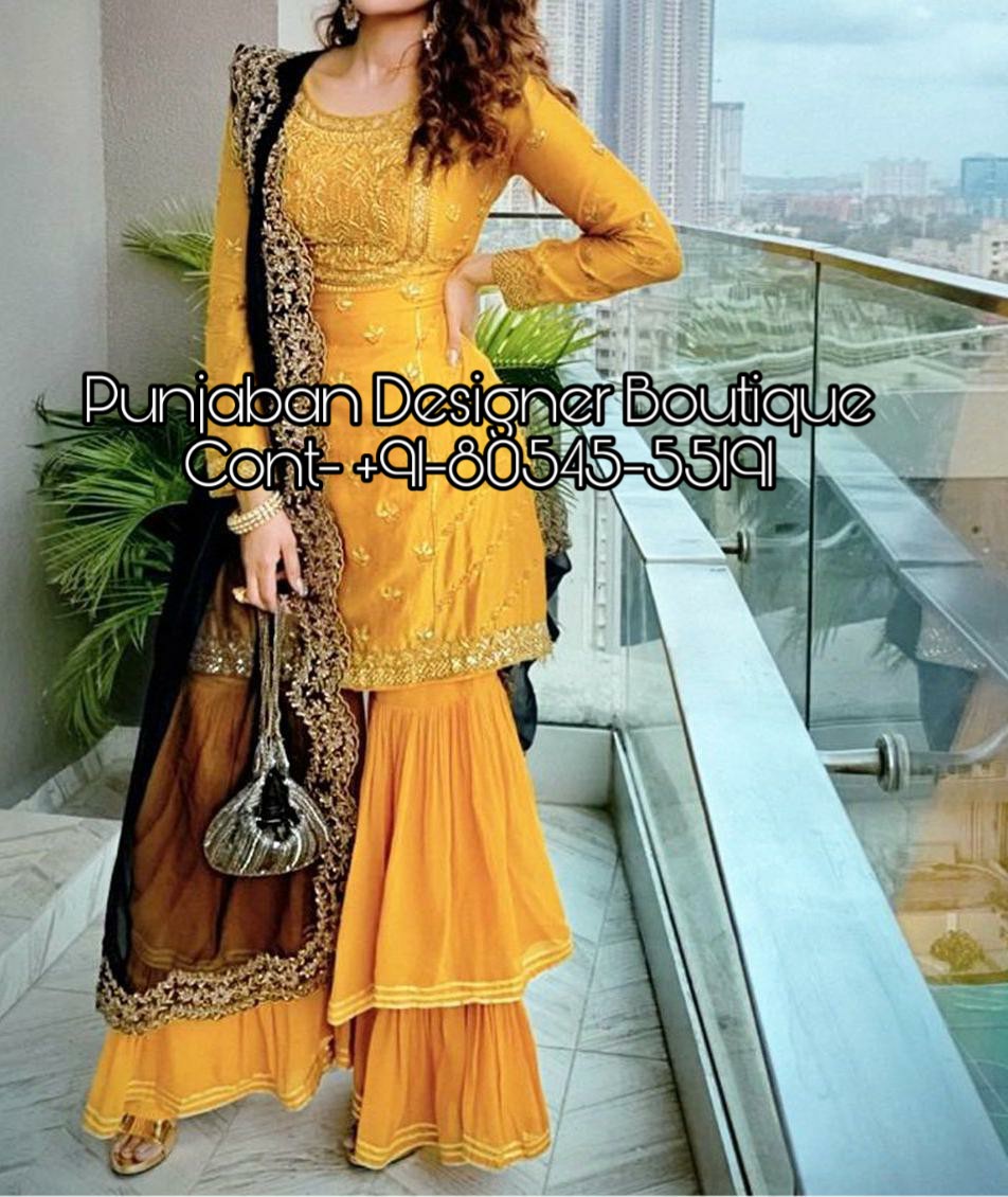 punjabi suit for marriage party