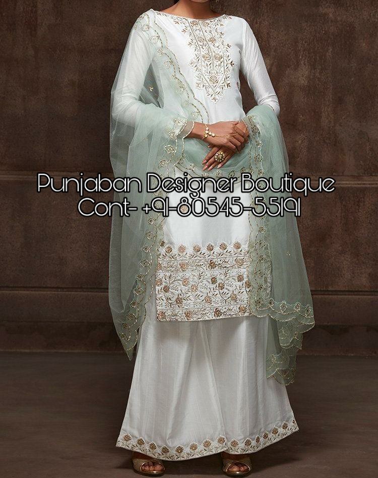 Punjabi Plazo Suit Shopping | Punjaban Designer Boutique