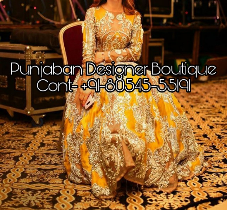 Buy Indian Gowns Online | Shop Indowestern Readymade Dresses UK: Peach and  Rani