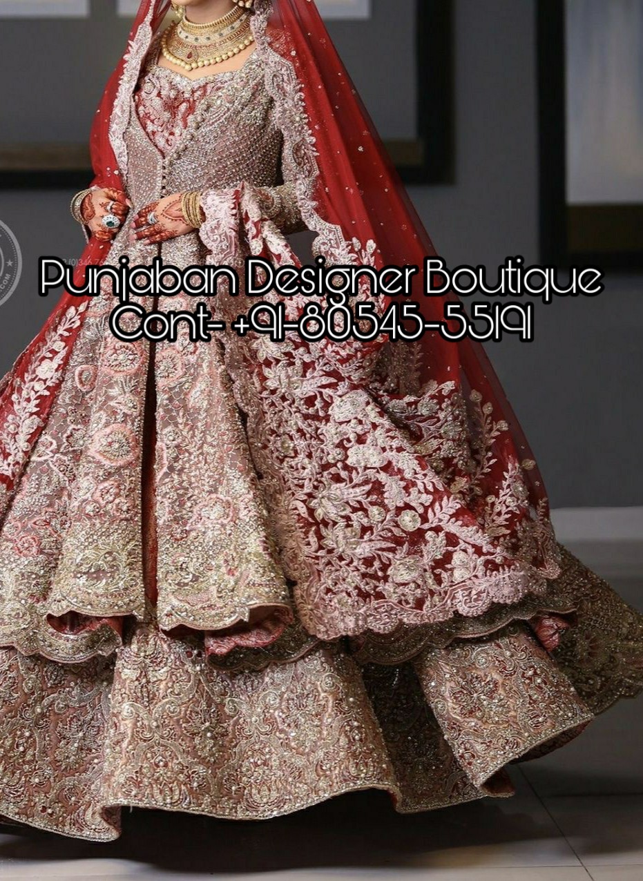 Bridal Lehenga Blouse Designs | Punjaban Designer Boutique-suu.vn