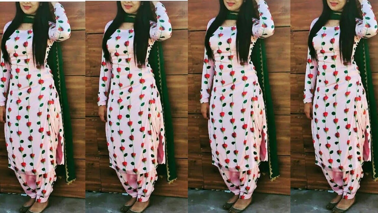Floral Printed Punjabi Suits 2024 | godspuzzlesolved.com