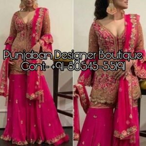 Stylish Heavy Sharara Suit designs especially for party occasion at best discounted prices including unique readymade sharara indian suit range .