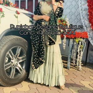 Heavily embroidered Sharara suits & salwar kameez online from Punjaban Designer Boutique . Our Sharara salwar kameez are hand embroidered for parties . Embroidered Sharara suit , embroidered sharara suit, heavy embroidered sharara suit, green and pink embroidered sharara suit, sharara suit, sharara suit pakistani, sharara suit online, sharara suit 2019, sharara suit design, sharara suit with long kameez, yellow sharara suit online, Punjaban Designer Boutique