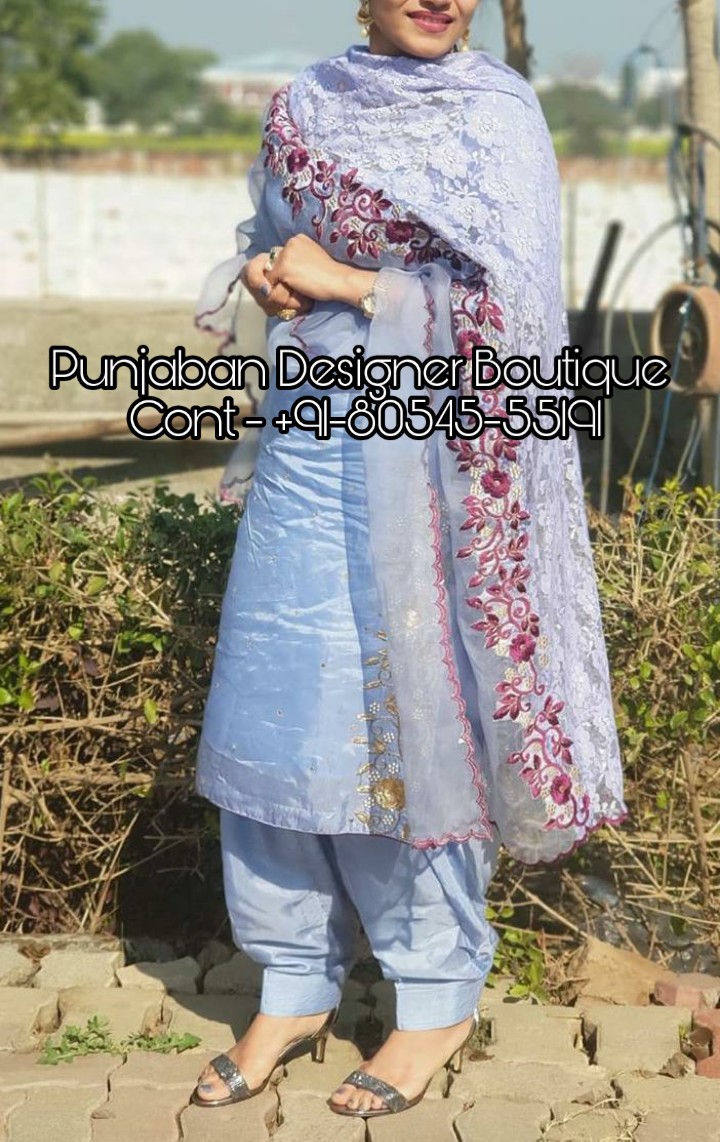 New Style Punjabi Salwar Suit Punjaban Designer Boutique