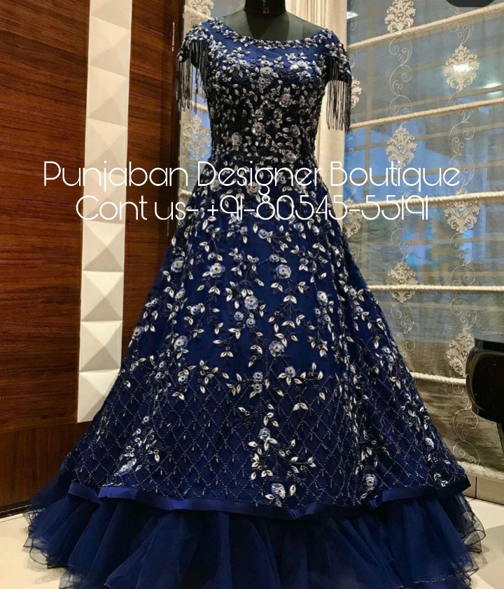 Buy Ball Gown by Indian Luxury Designer online 2023