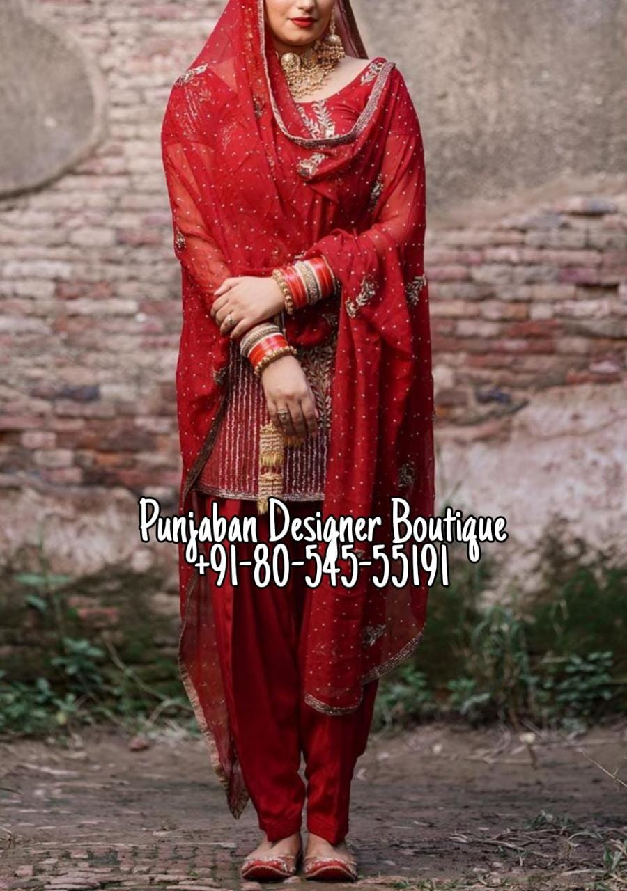 Women's Wear Stylish Red Color Heavy Fox Georgette Casual Wear Salwar Suit-bdsngoinhaviet.com.vn