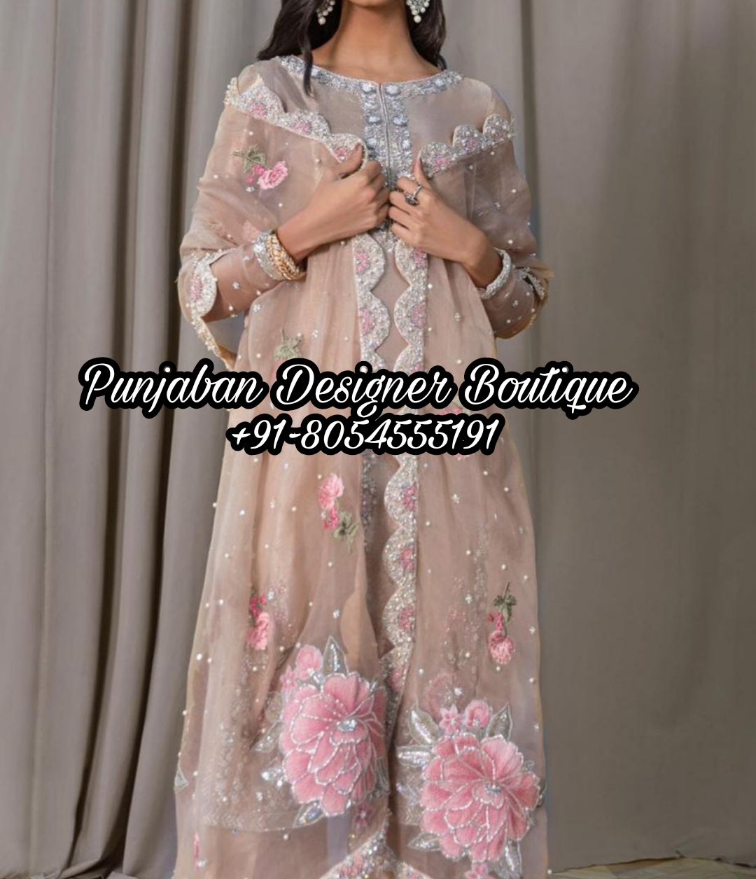 Punjabi Boutique Plazo Suit | Maharani Designer Boutique