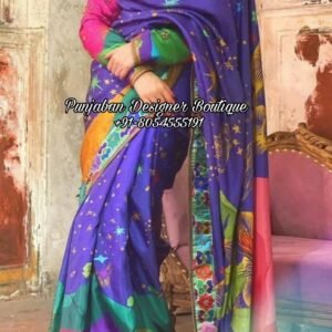 Designer Saree With Blouse UK