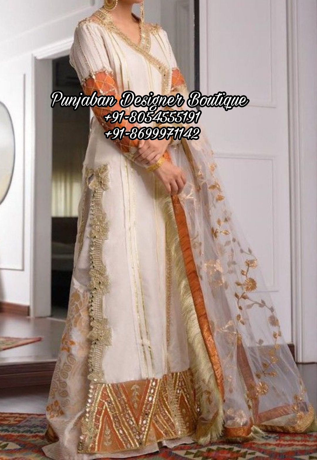 Stylish Indian ware Punjabi Beautiful Suit Idea for girls ll newly married  suit / long kurti - YouTube