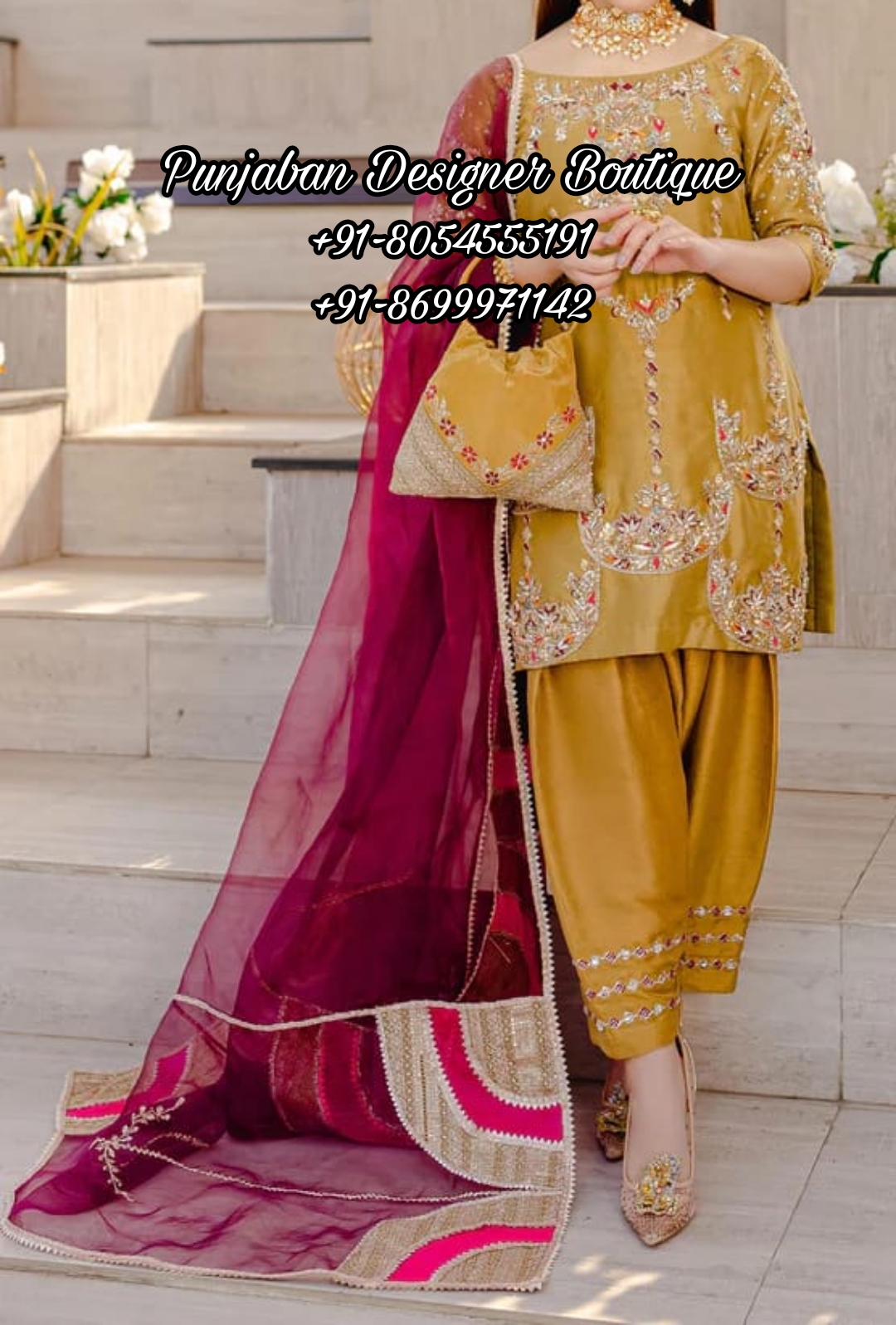 Readymade designer party wear suits for ladies in Chandigarh – POSHAK