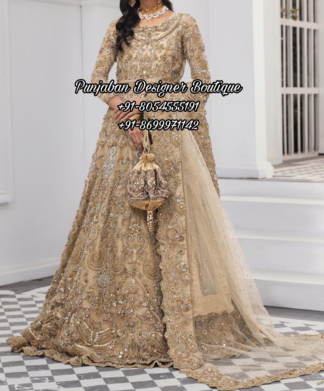 Latest Indian Wedding Party Wear Gown For Women 2023