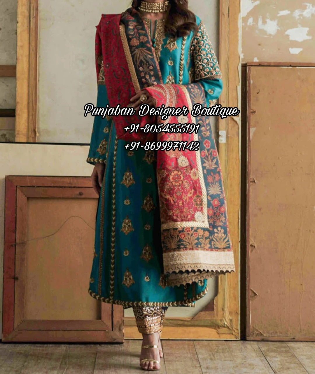 Party Wear Punjabi Suit | Punjaban Designer Boutique