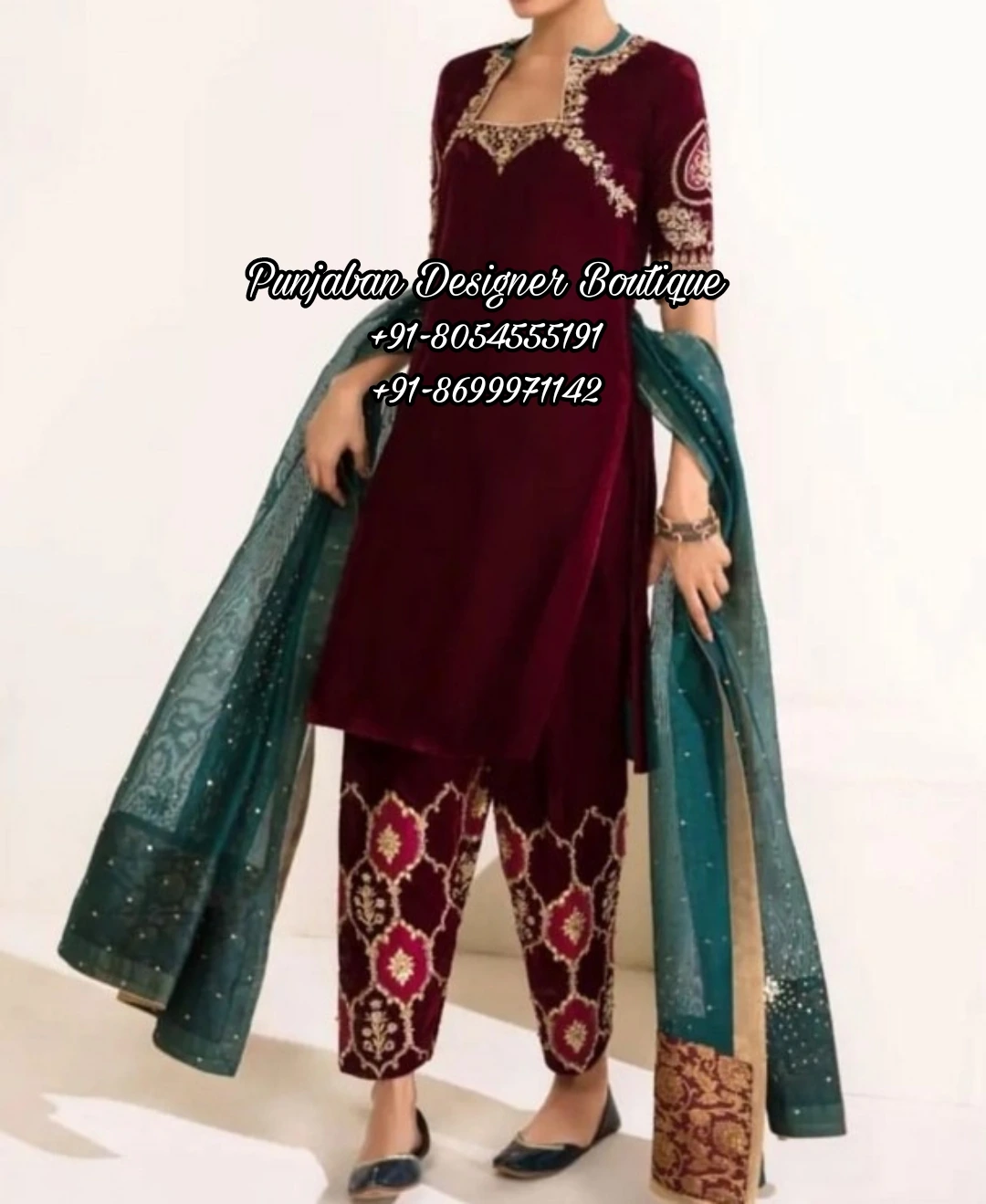 Attractive White Rayon Punjabi Salwar Kameez Patiala Suit Dress For Women &  Girl | eBay