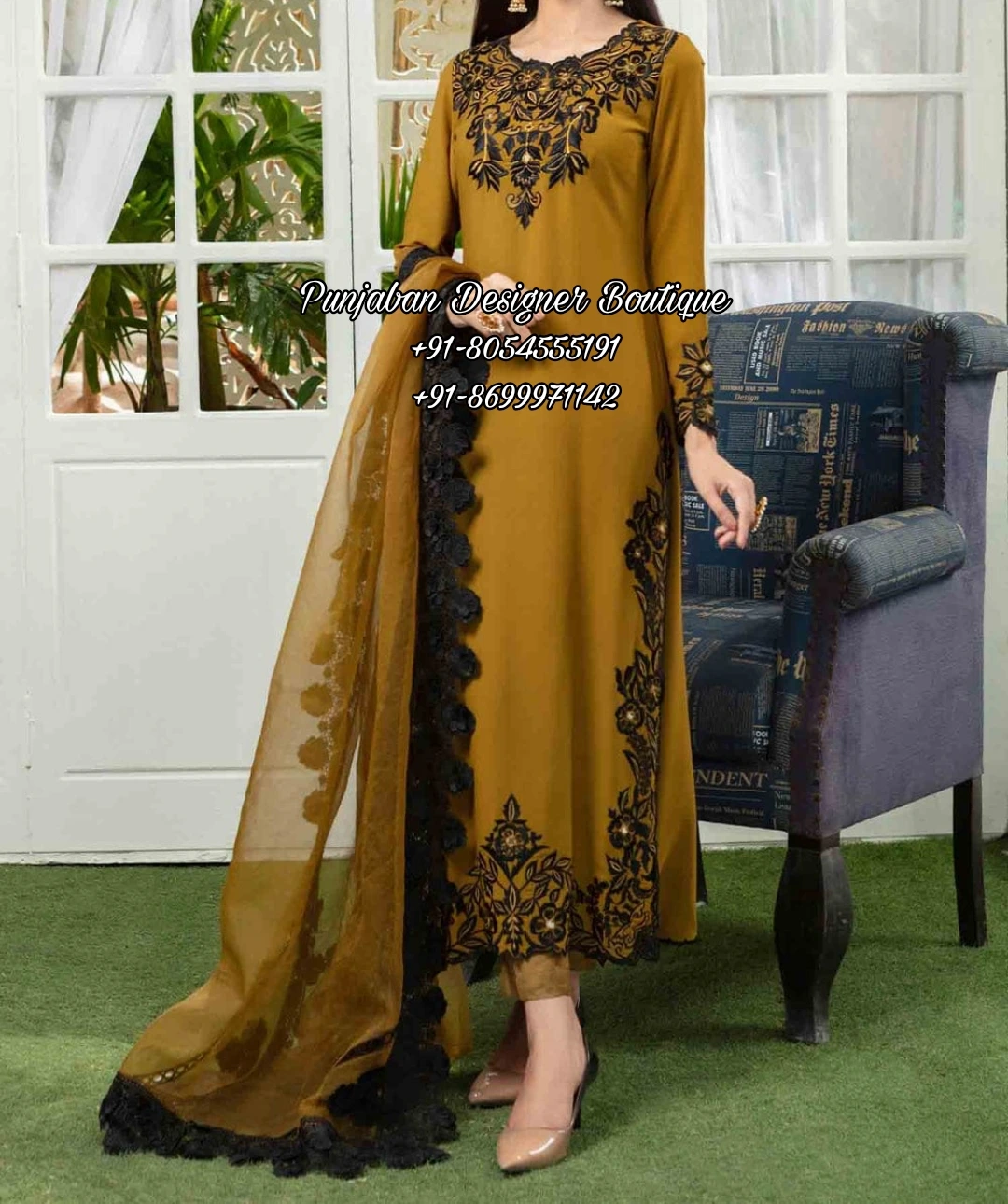 New Punjabi Suit Design 2023 | Green Online - Fashion Doctorz