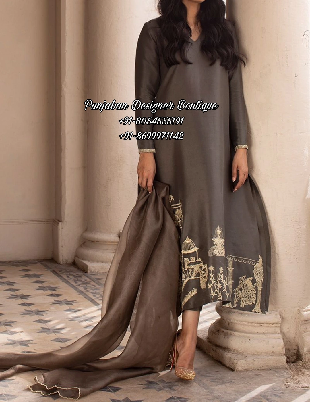 New Party Wear Punjabi Suit | Punjaban Designer Boutique