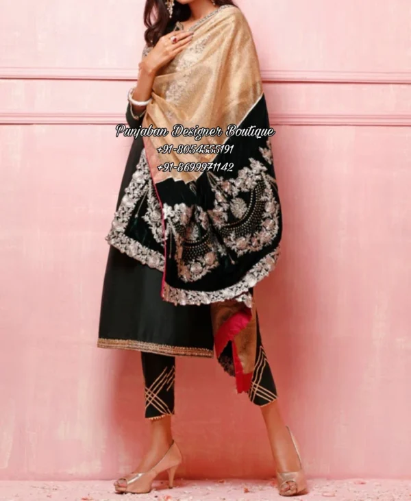 Party Wear Hand Work Suit Boutique Punjaban Designer Boutique