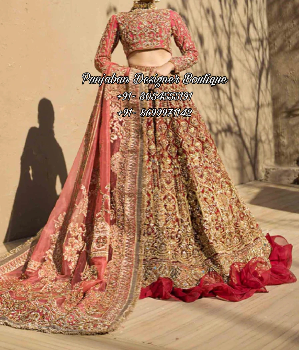 New Designer Bridal Lehenga | Punjaban Designer Boutique
