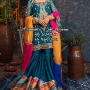 Indian Sharara Suit UK || Punjaban Designer Boutique