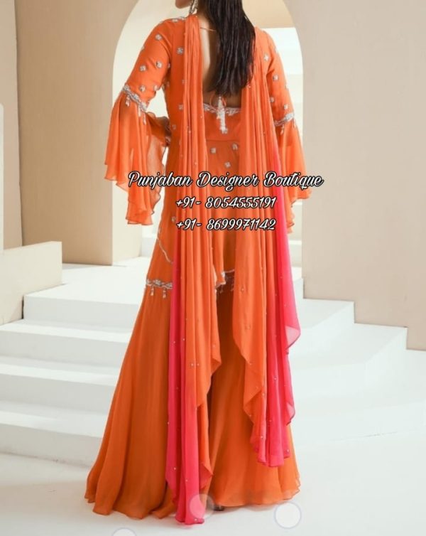 Indian Sharara Buy Online || Punjaban Designer Boutique