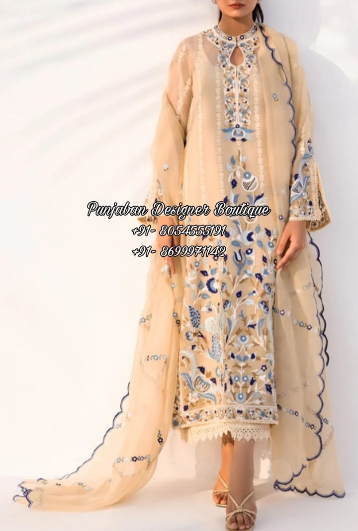 Buy Off White Latest Georgette Designer Party Wear Pakistani Style Salwar  Suit | Pakistani Suits