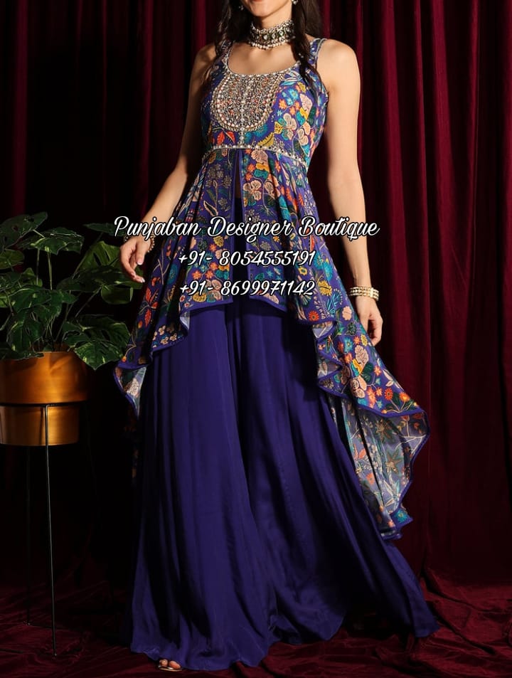Maharani Designer Boutique - Designer Boutiques in Jalandhar Punjab India -  Buy Plazo Suit Images and Plazo Dresses online from Maharani Designer  Boutique. Latest collection of Plazo Suits designs at low prices.☆
